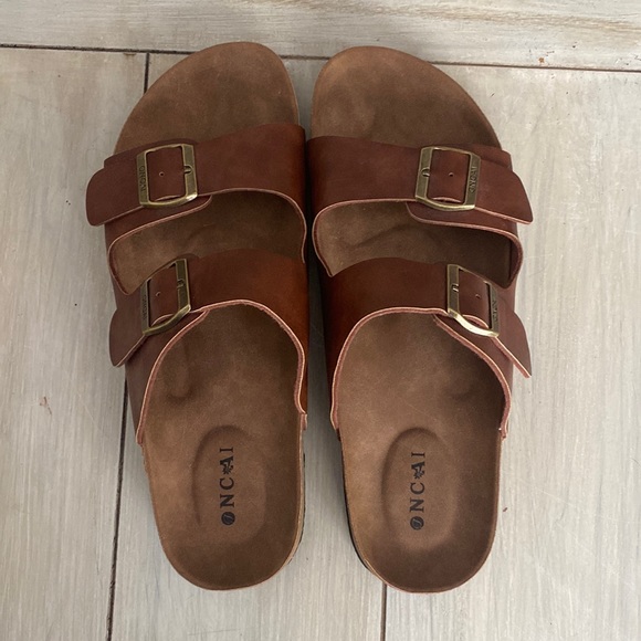 Oncai Men’s Brown Slip On Shoes Size 12 NWOT - Picture 1 of 8